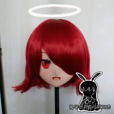 (RB679)Quality Handmade Female/Girl Resin Japanese Anime Cartoon Character Cosplay EXUSIAI Kigurumi Mask